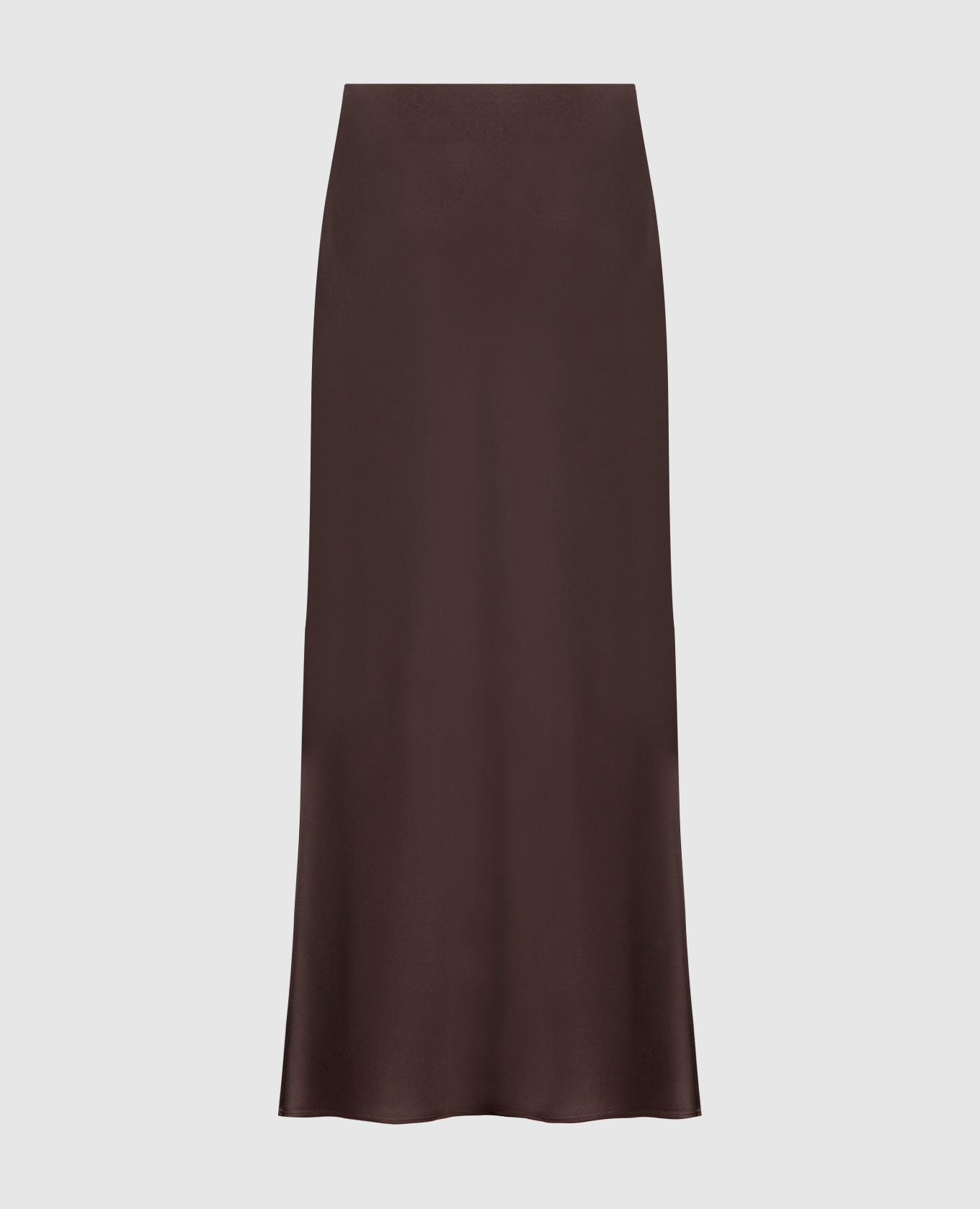 Brown skirt with slits Brunello Cucinelli