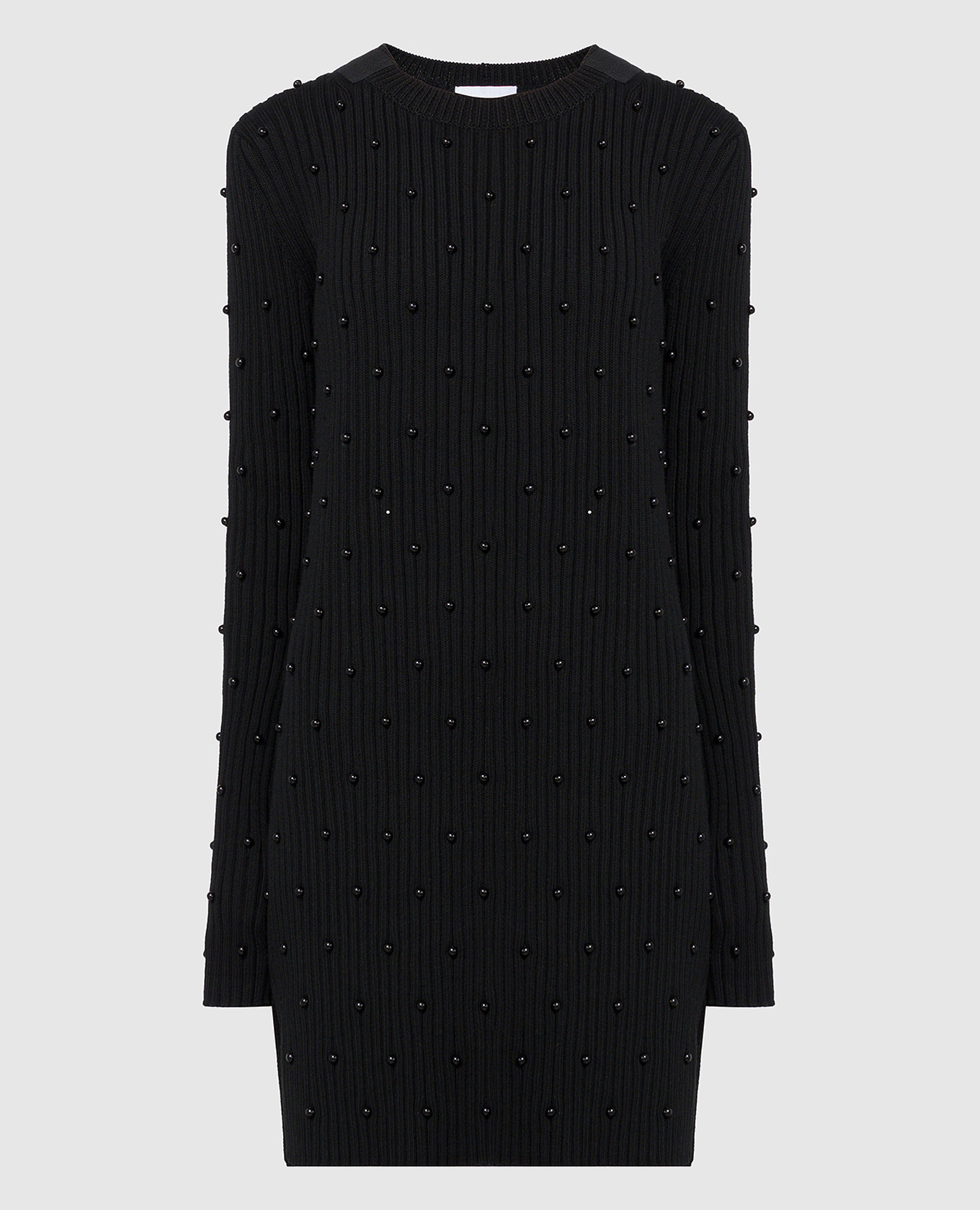 

Black mini dress with beads Helmut Lang