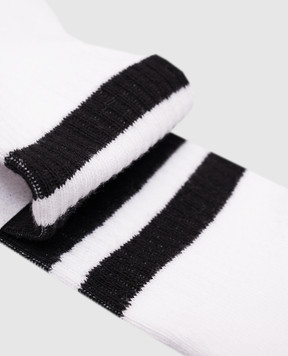 Dolce&Gabbana Children's white socks with logo LBKAC5JBCAC