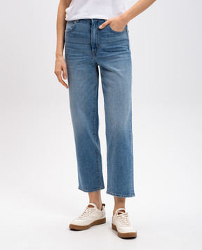 SLVRLAKE Blue LONDON CROP jeans LNDC506OLVMA