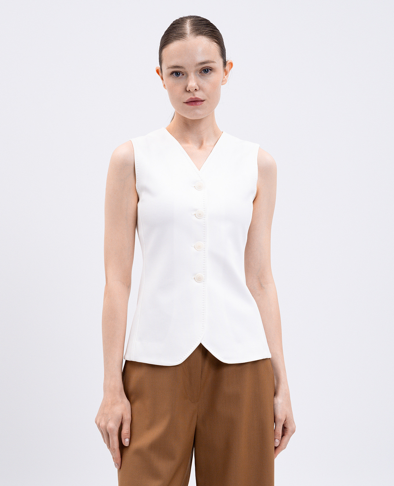 

FORNOVO white vest Max Mara