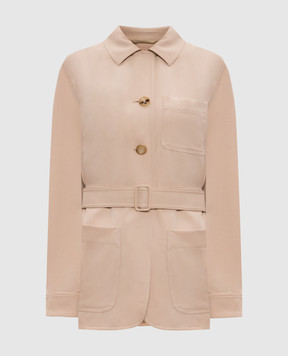 Max Mara PULVINO beige wool jacket PULVINO