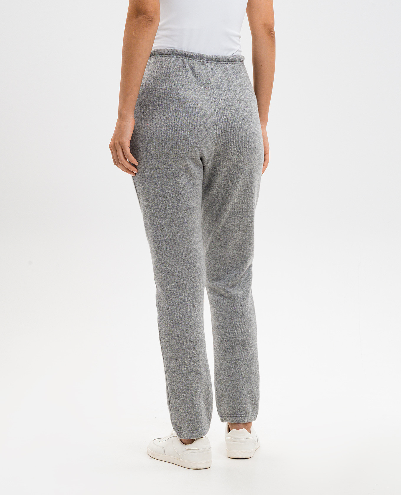 

Teo grey cashmere insulated sweatpants The Row
