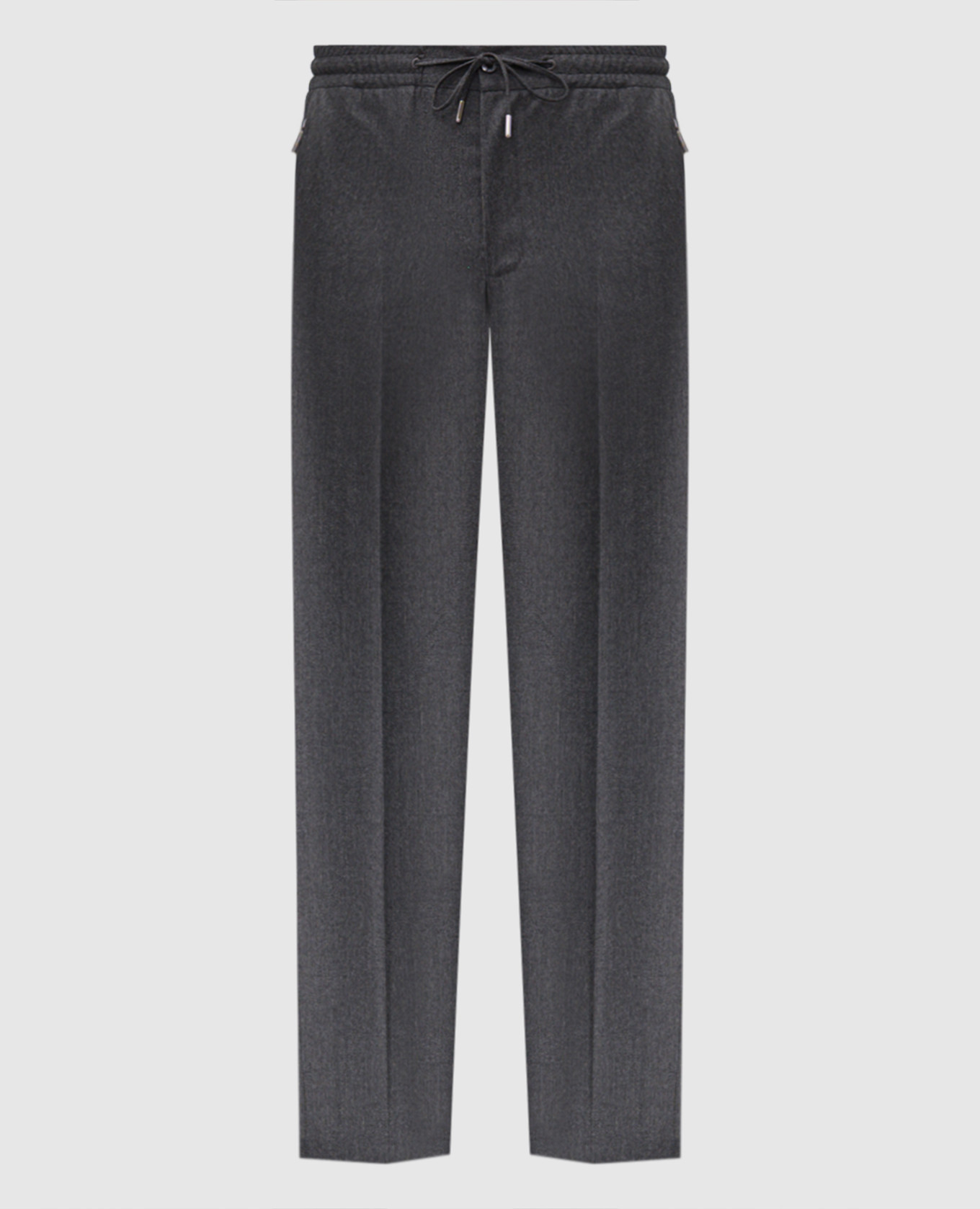 Gray wool and cashmere pants Bertolo Cashmere