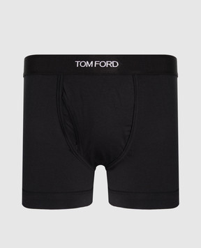 Tom Ford Black boxer briefs with logo pattern T4LC31410