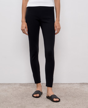 The Row Woolworth black leggings 5588K106