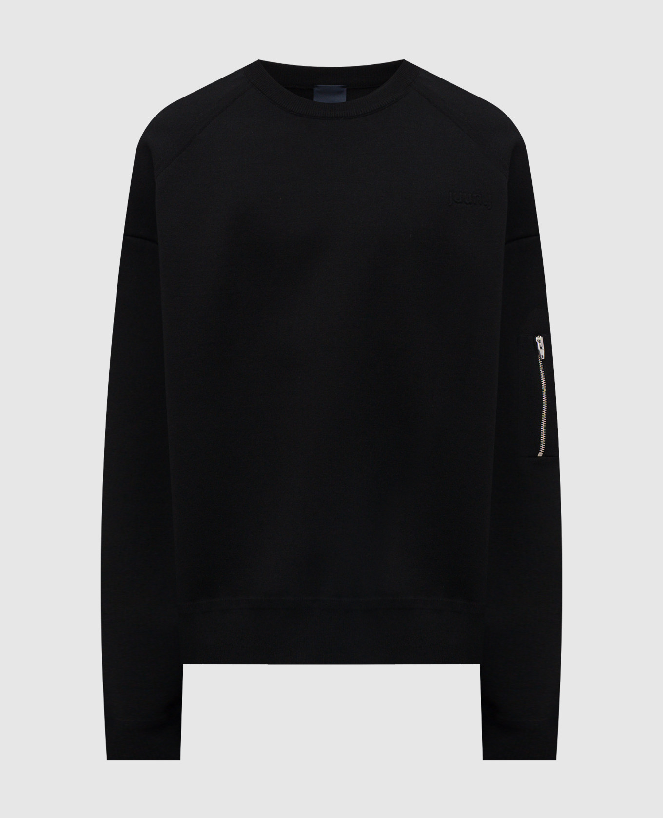 Black sweatshirt with logo Juun.j