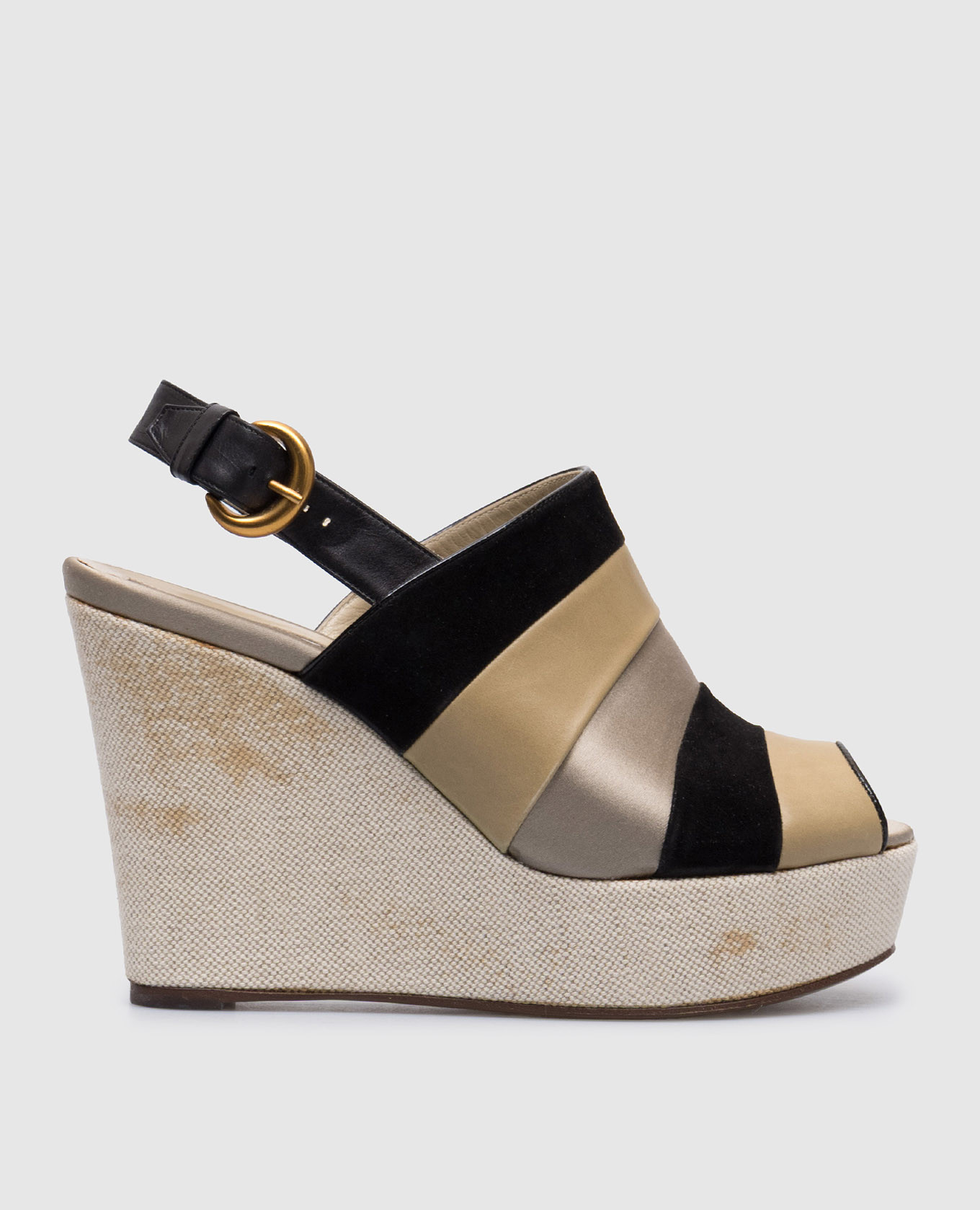 

Beige combined sandals Rochas