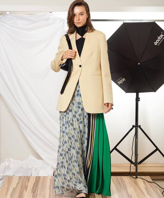 ジャケット JIL SANDER Women Outer J01BN0133J40021 108 YELLOW Jil Sander - Yellow woolen jacket J04BN0001J40021 - shop