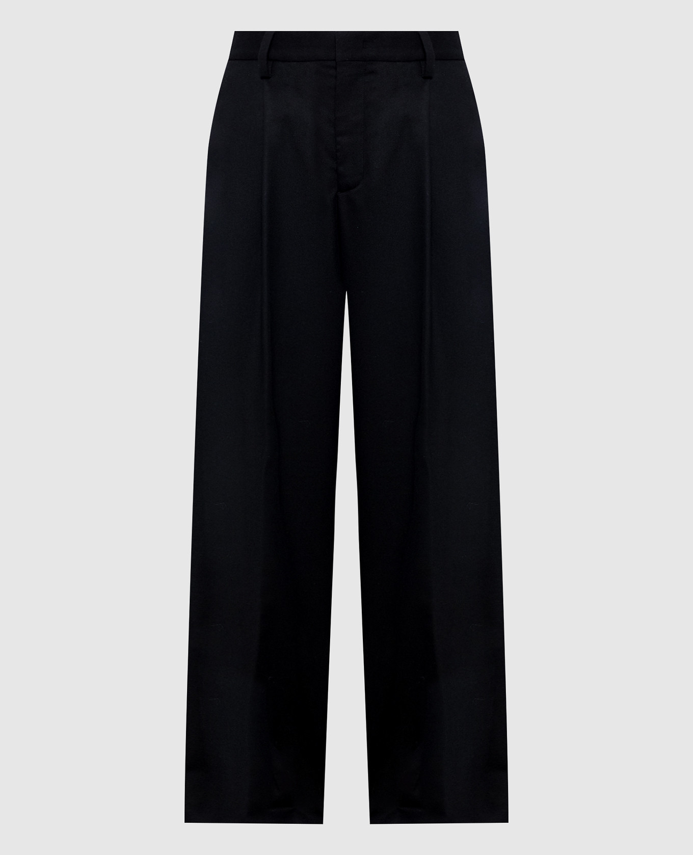 

Ofilia black wool and cashmere pants MooRER