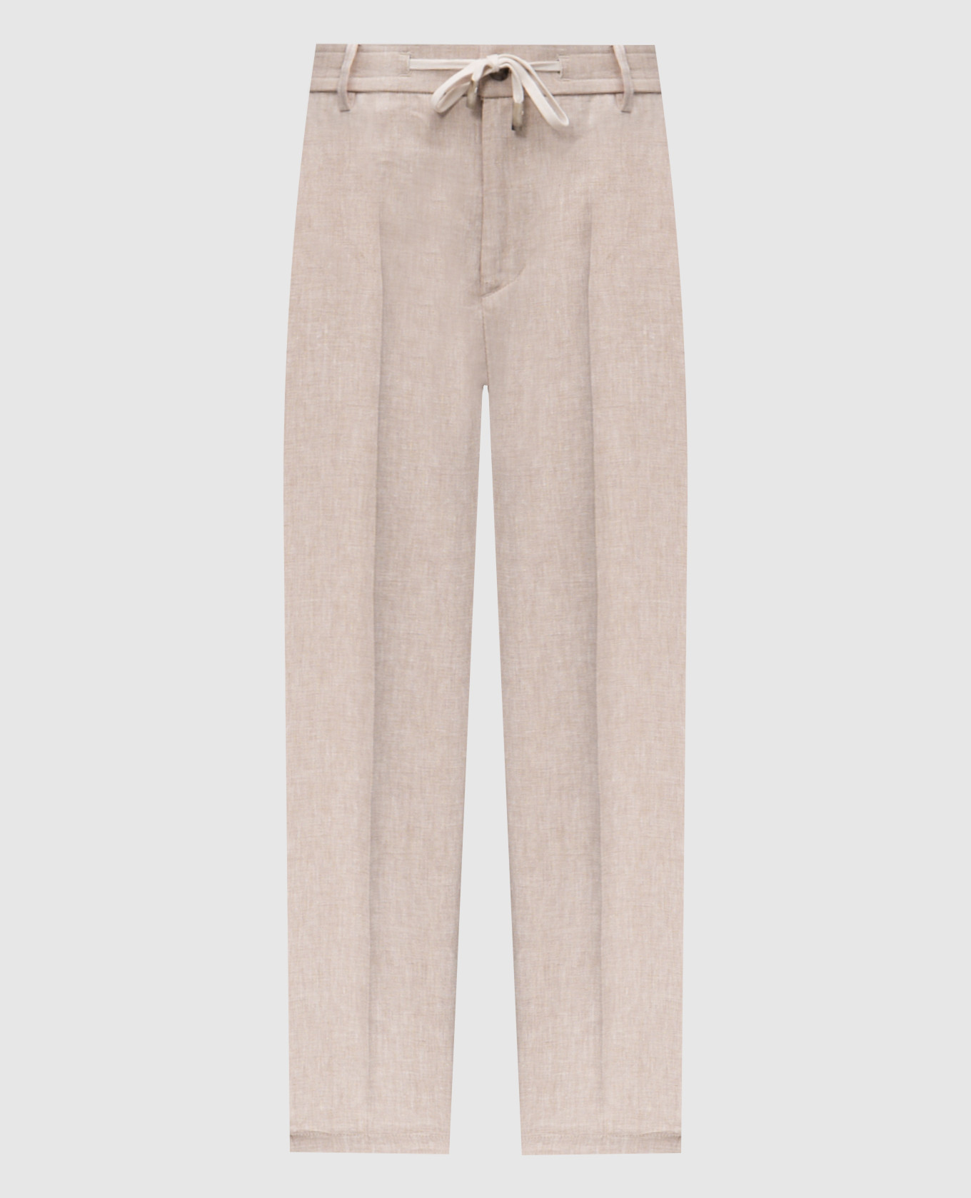 

Beige linen pants Peserico