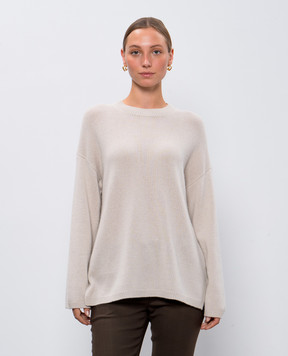 Allude Beige cashmere jumper 24511150