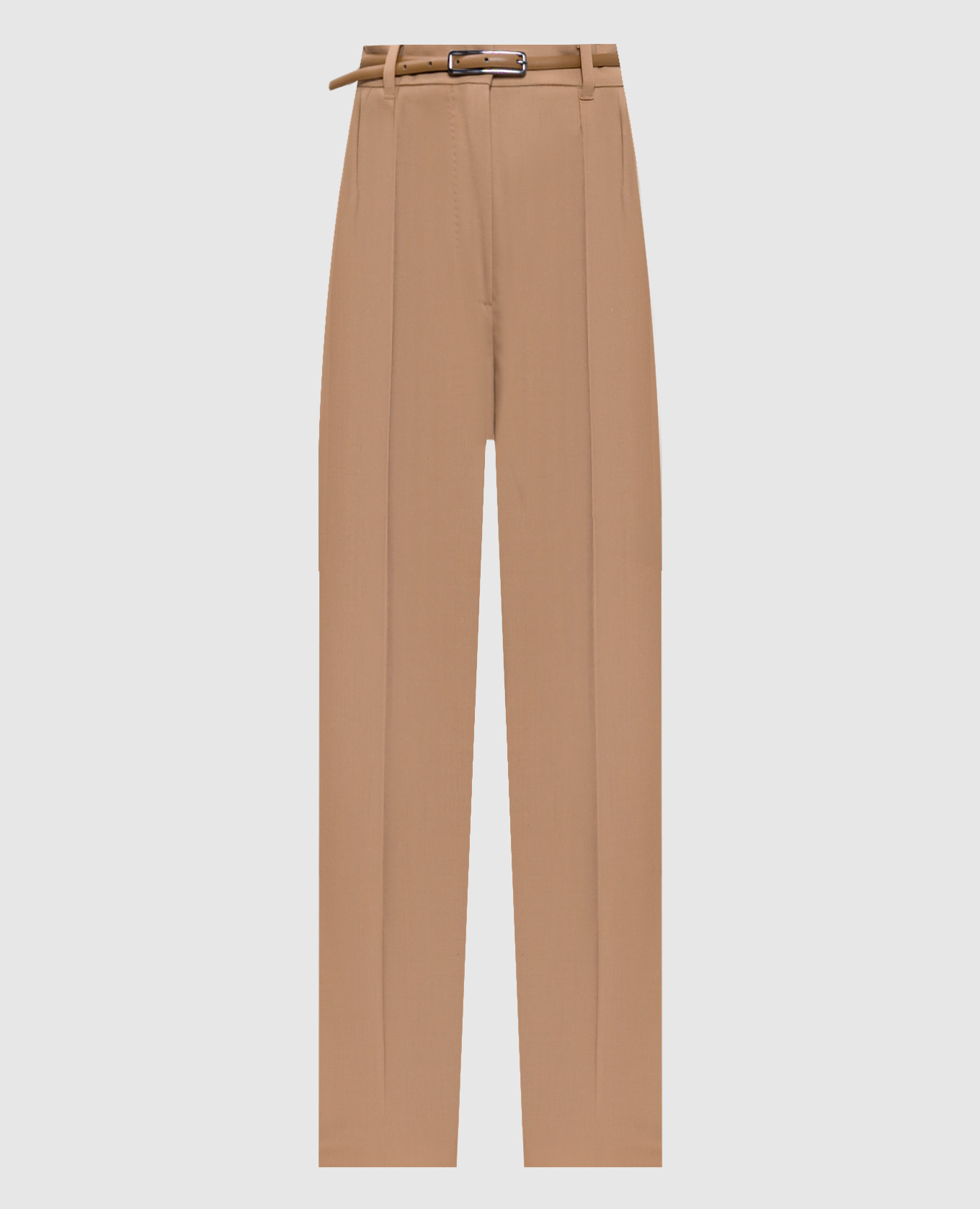 

Beige pants PROSIT made of wool Max Mara