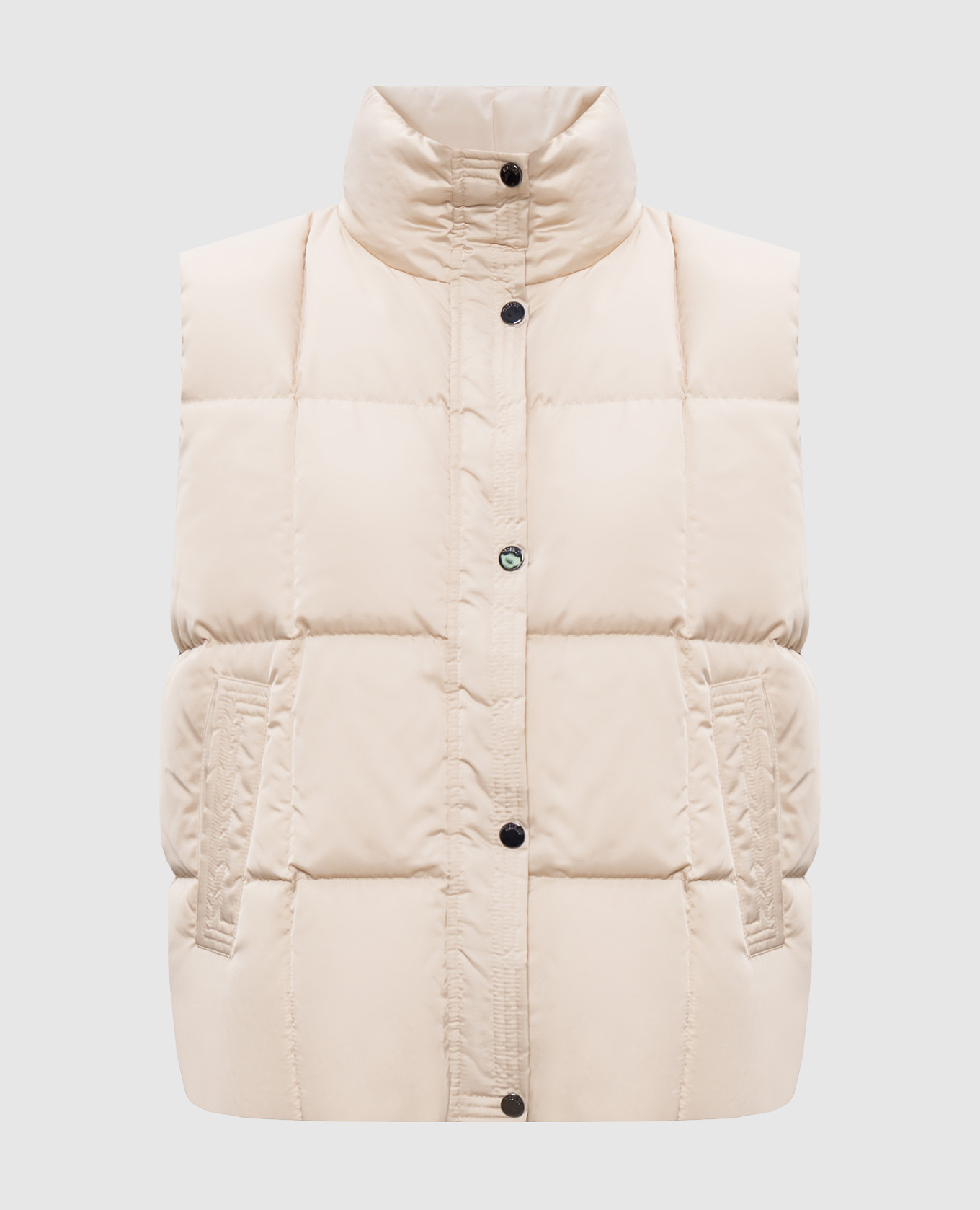 

Beige down vest Peserico