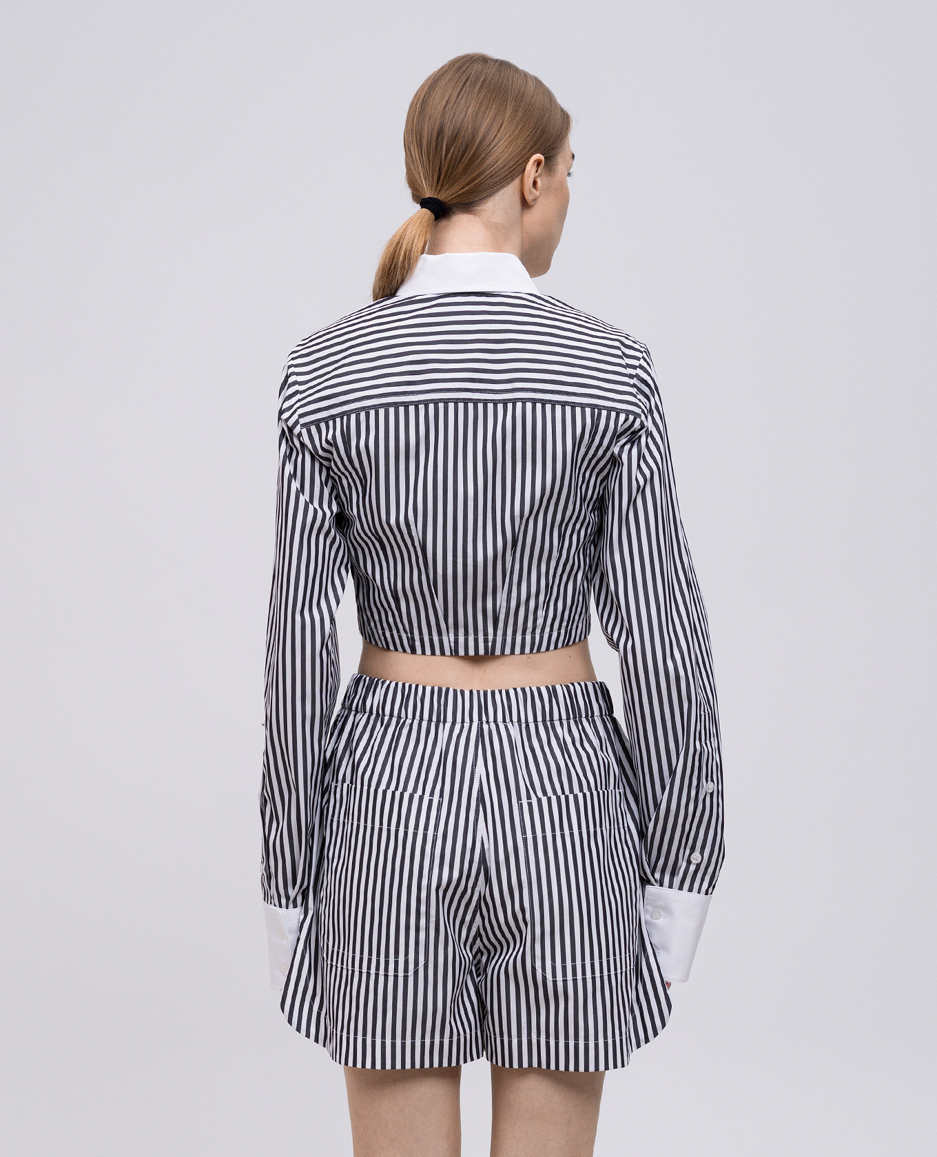 ABANO striped cropped shirt Max Mara Sportmax 4