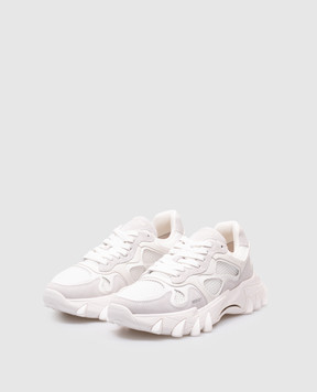 Balmain B-East white leather sneakers with logo DM1VI327TCCH