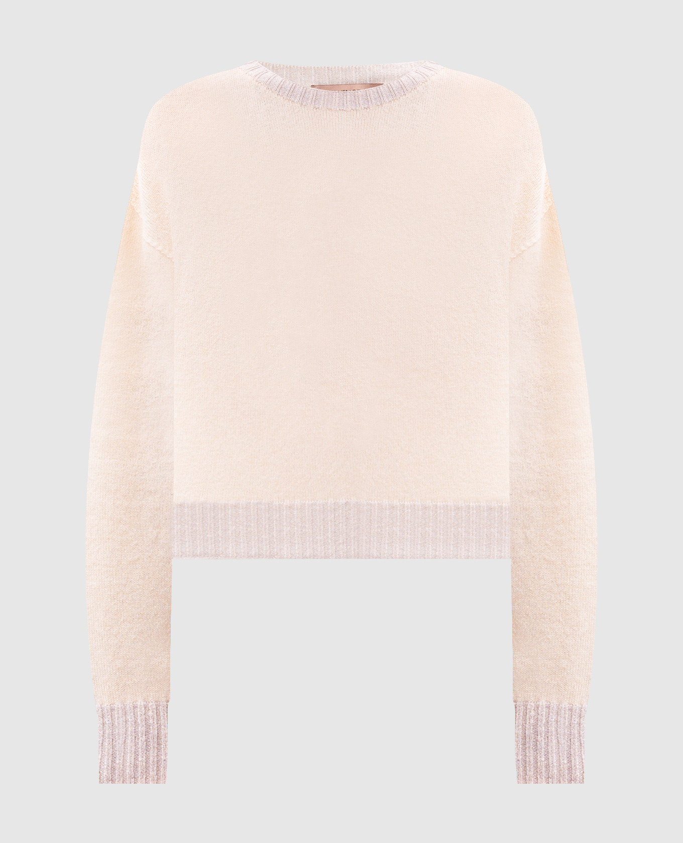 

Beige wool and cashmere jumper Twinset