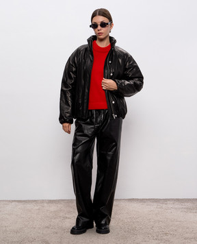 PROENZA SCHOULER Laney black leather jacket R2542001LR280B