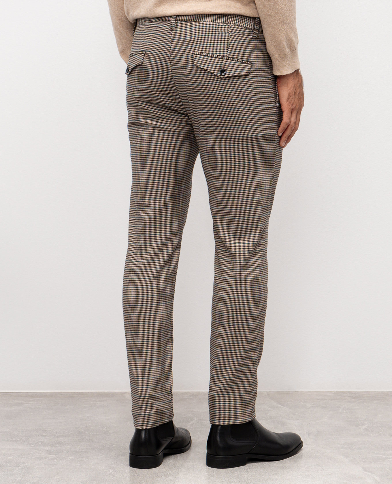 

Beige patterned pants Officina 36