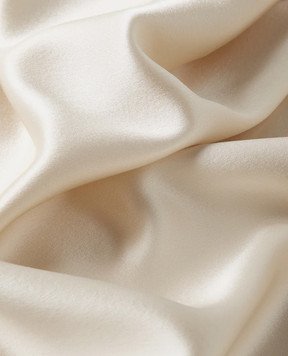 Dore & Rose Beige silk duvet cover with shiny texture DUVETCOVER180