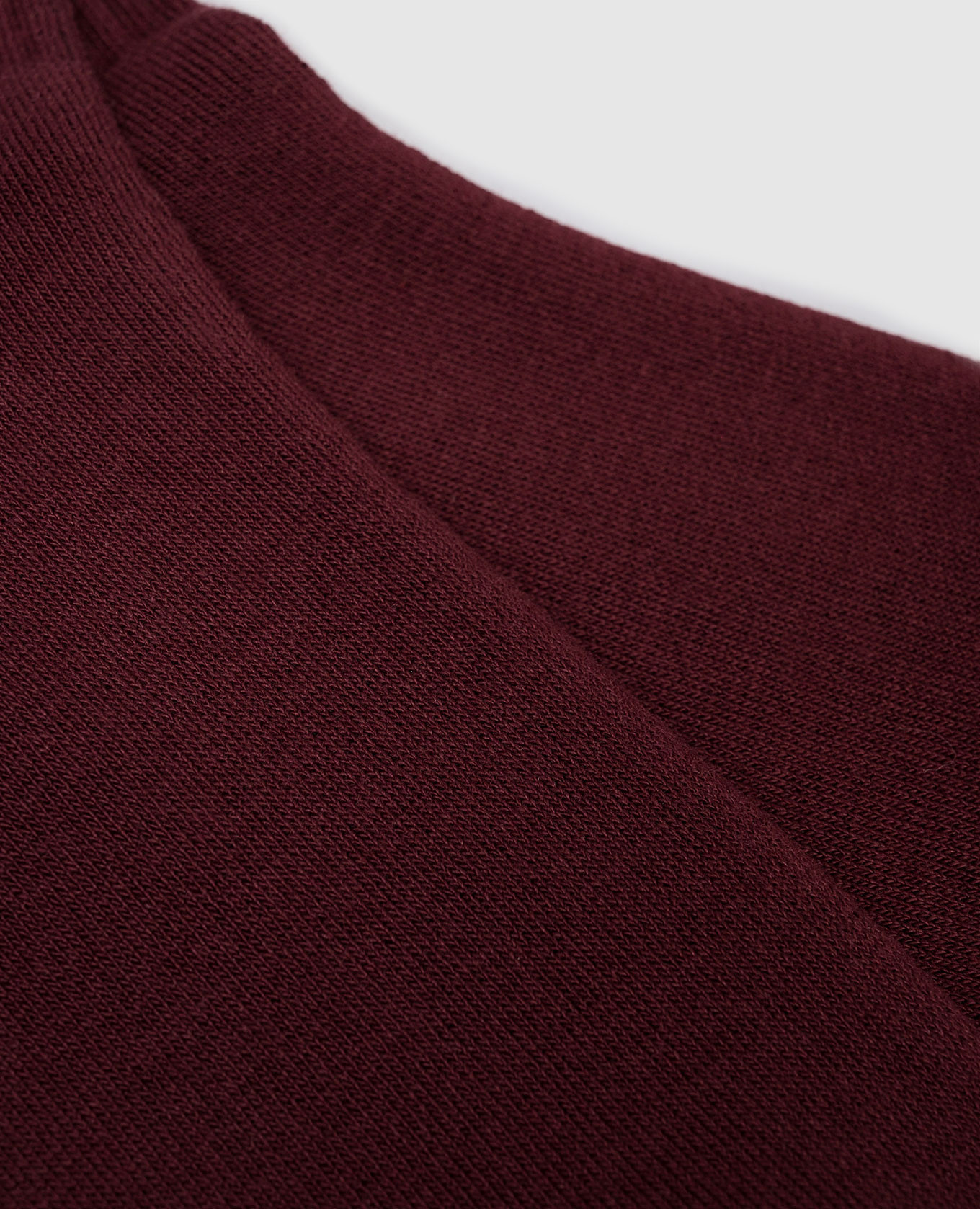 Burgundy insulated socks with logo Palm Angels 2