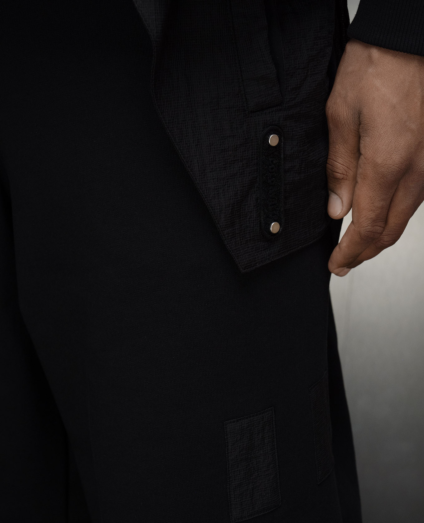 

Black shorts with logo embroidery A Cold Wall