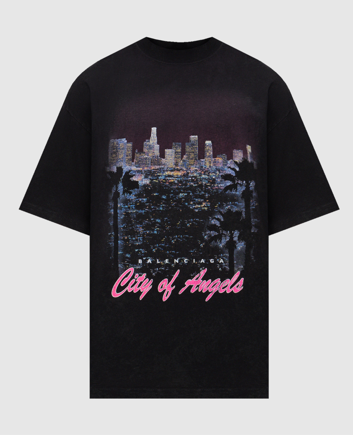 Black City Of Angels T-shirt Balenciaga