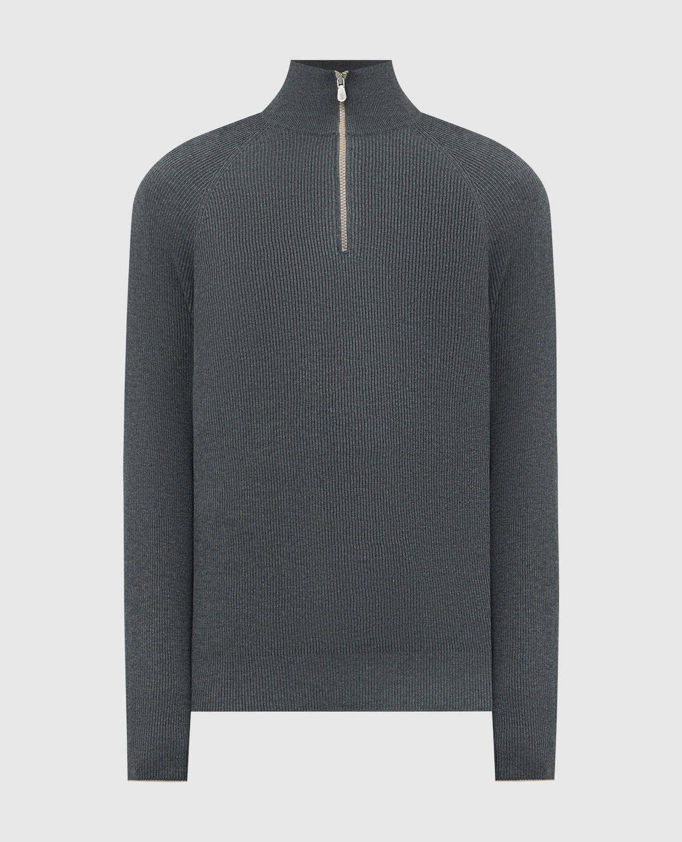 

Gray striped jumper Brunello Cucinelli, Grey