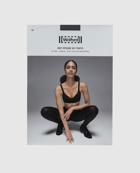 Wolford Black tights MAT OPAQUE 80 Den 18420