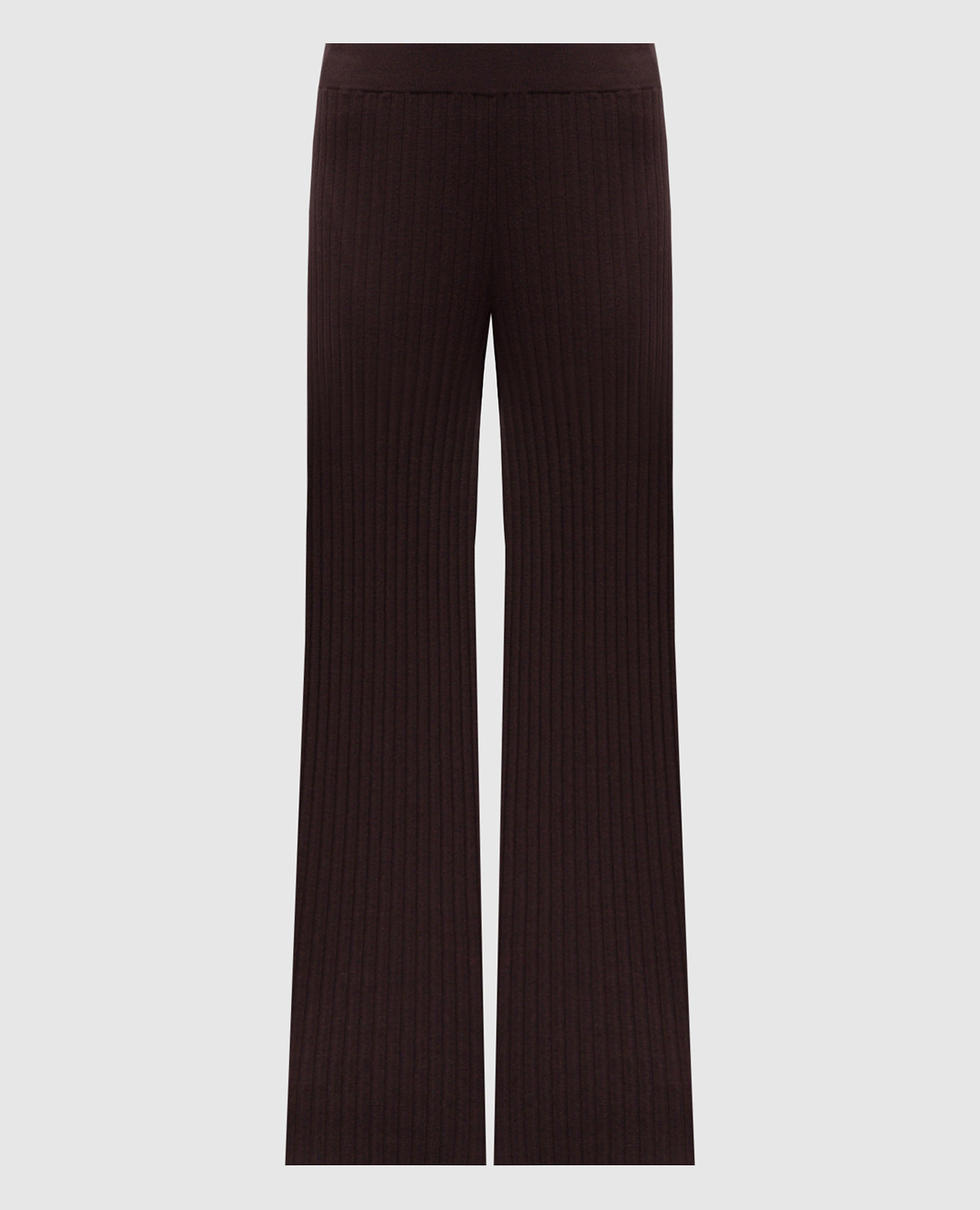 

Brown flared pants with handles Twinset