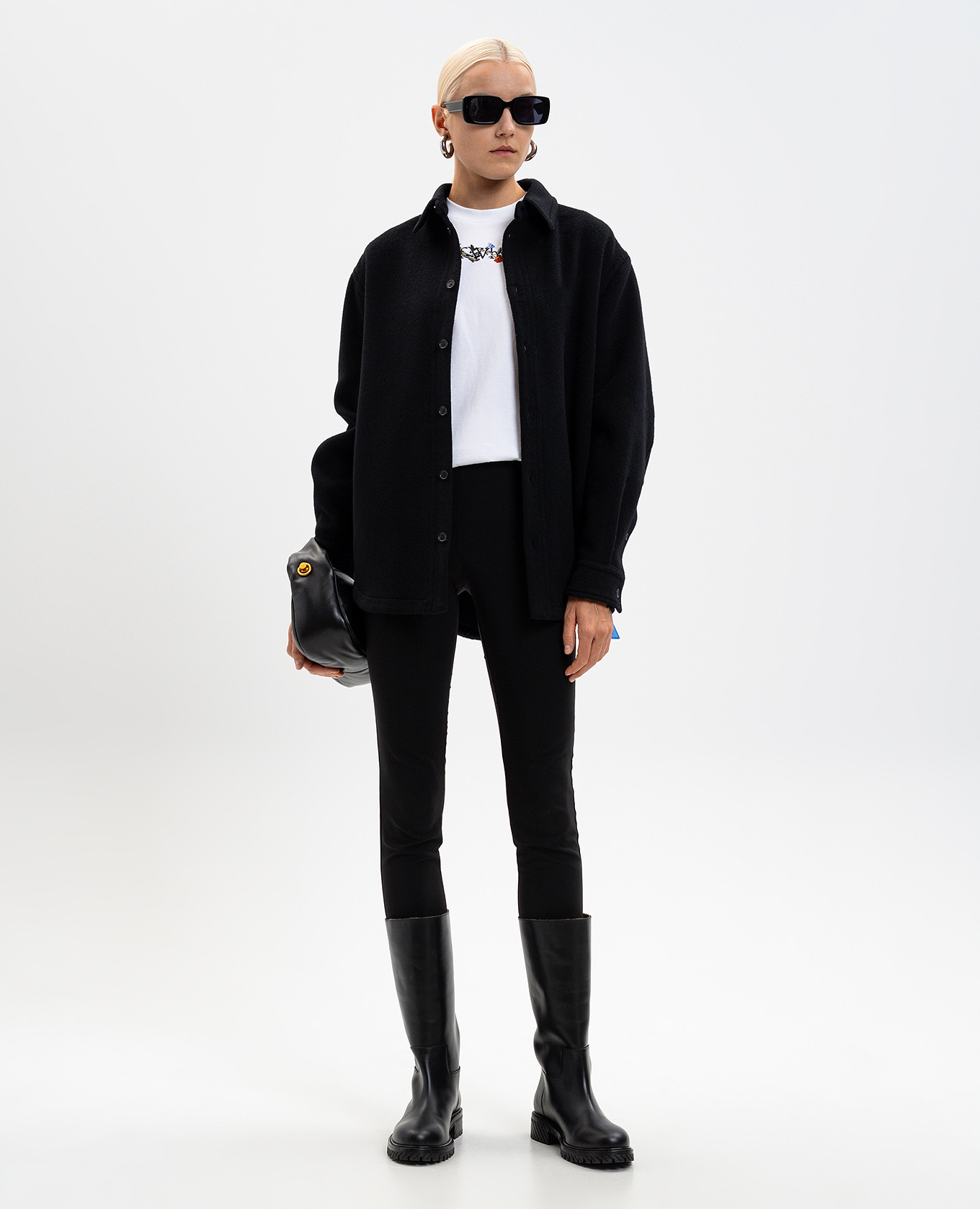 

White T-shirt with logo print Off-White