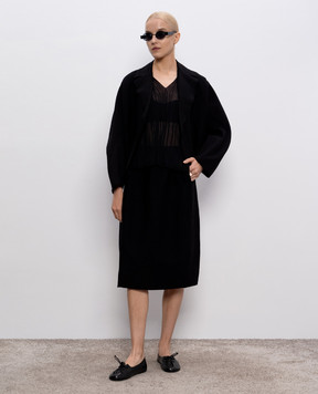 BOBOUTIC Black jacket with linen 4839