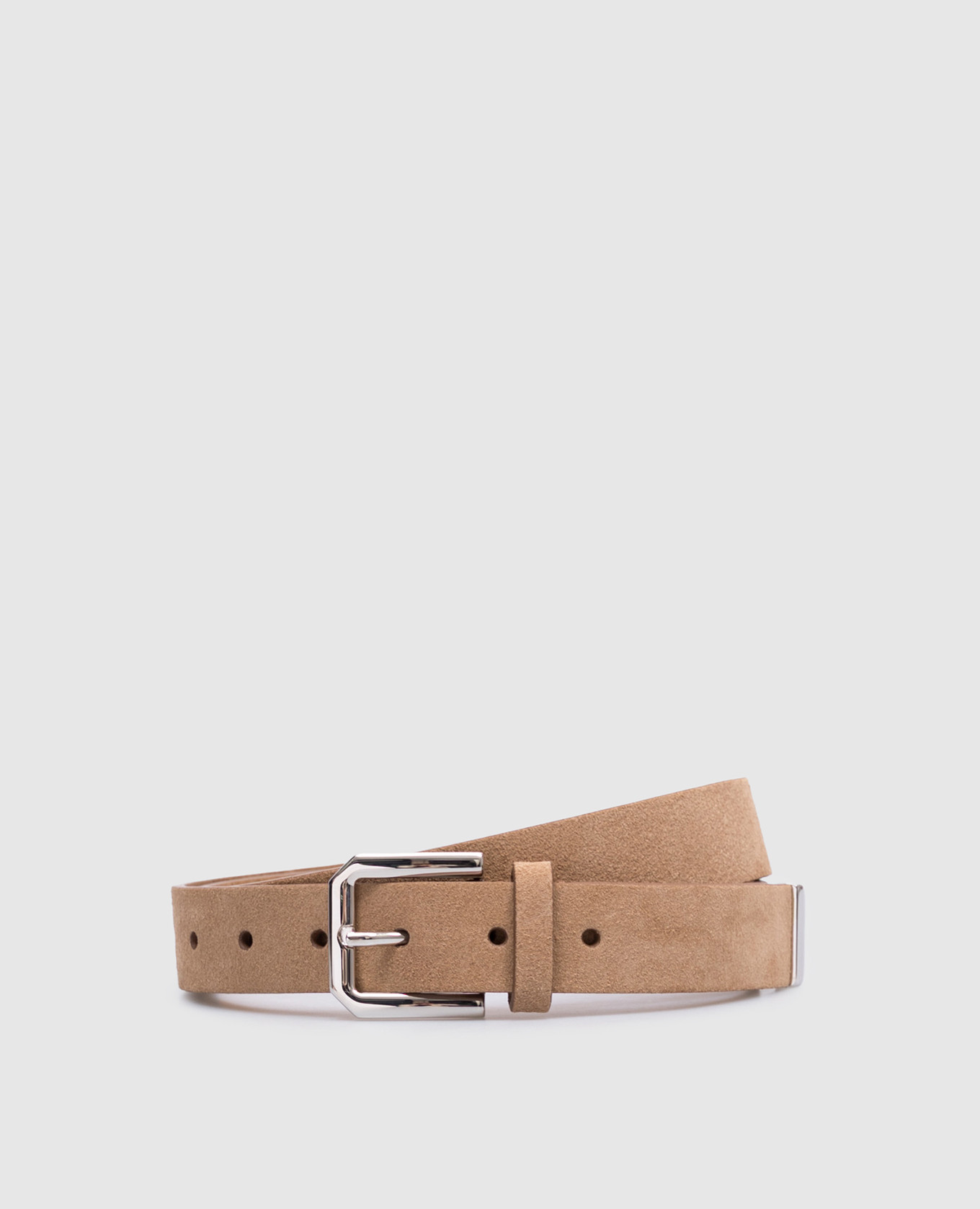 

Beige suede belt Brunello Cucinelli