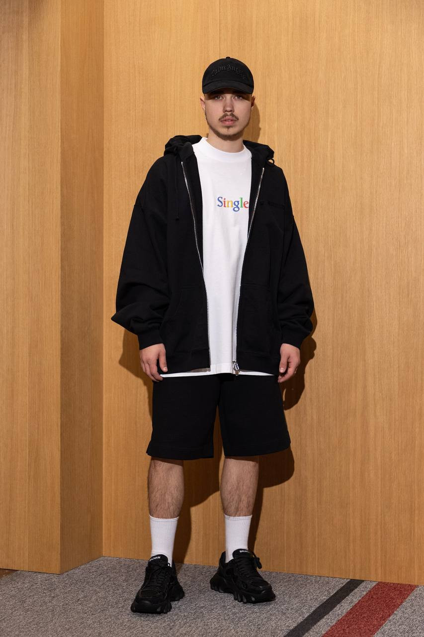 

White T-shirt with Single print Vetements