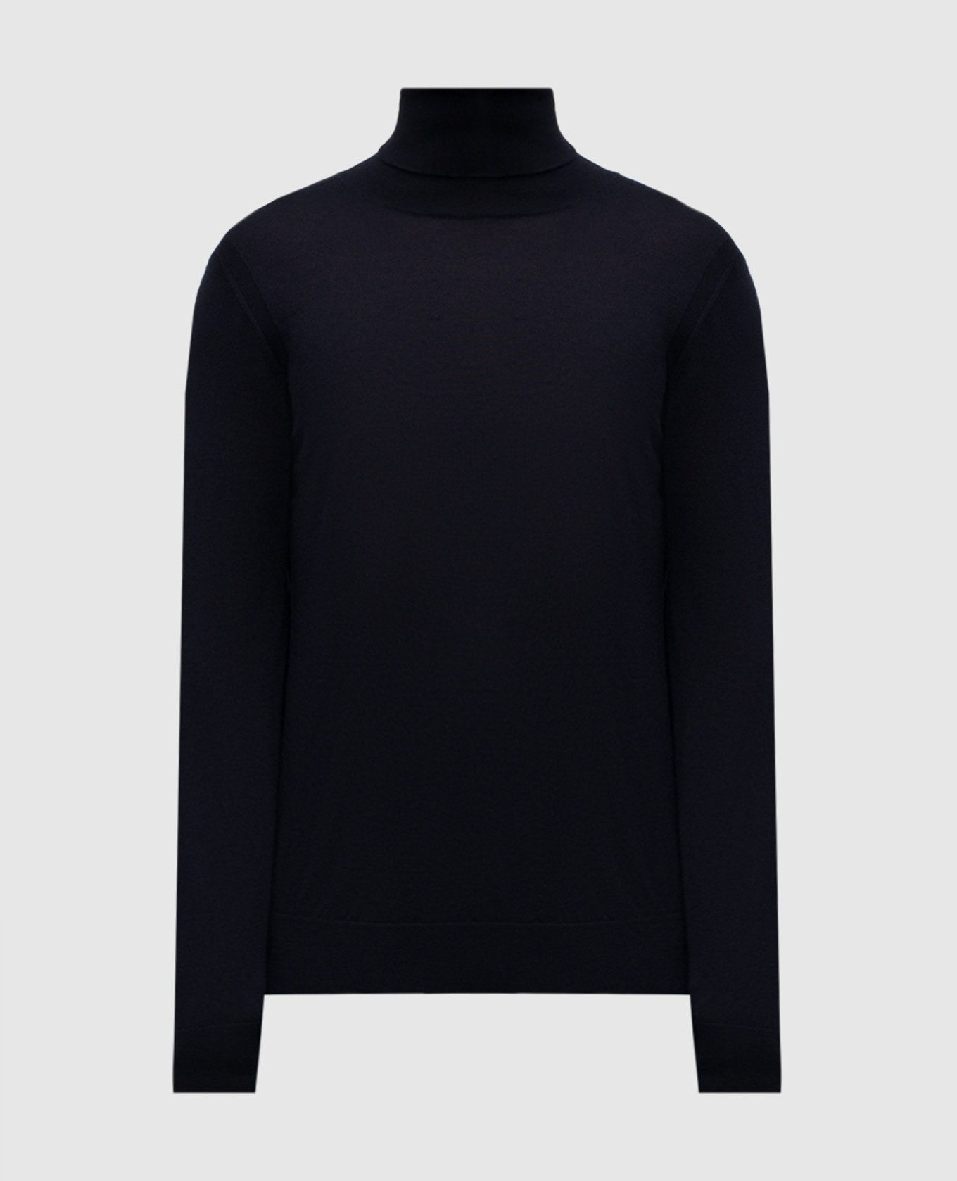 

Blue cashmere and silk turtleneck Stefano Ricci
