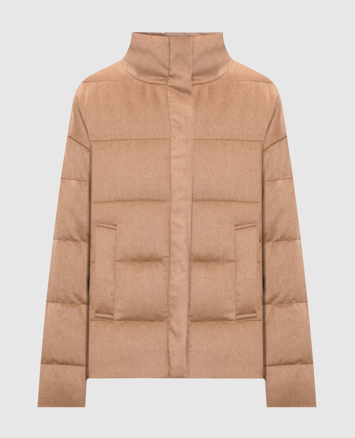 

Beige double-sided down jacket DONATELLO made of camel wool Max Mara