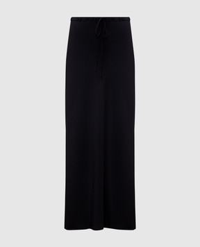 Brunello Cucinelli Black skirt with silk MA029G3769