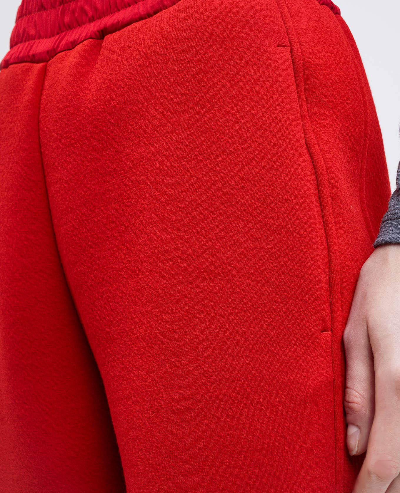 

Red wool joggers Jil Sander