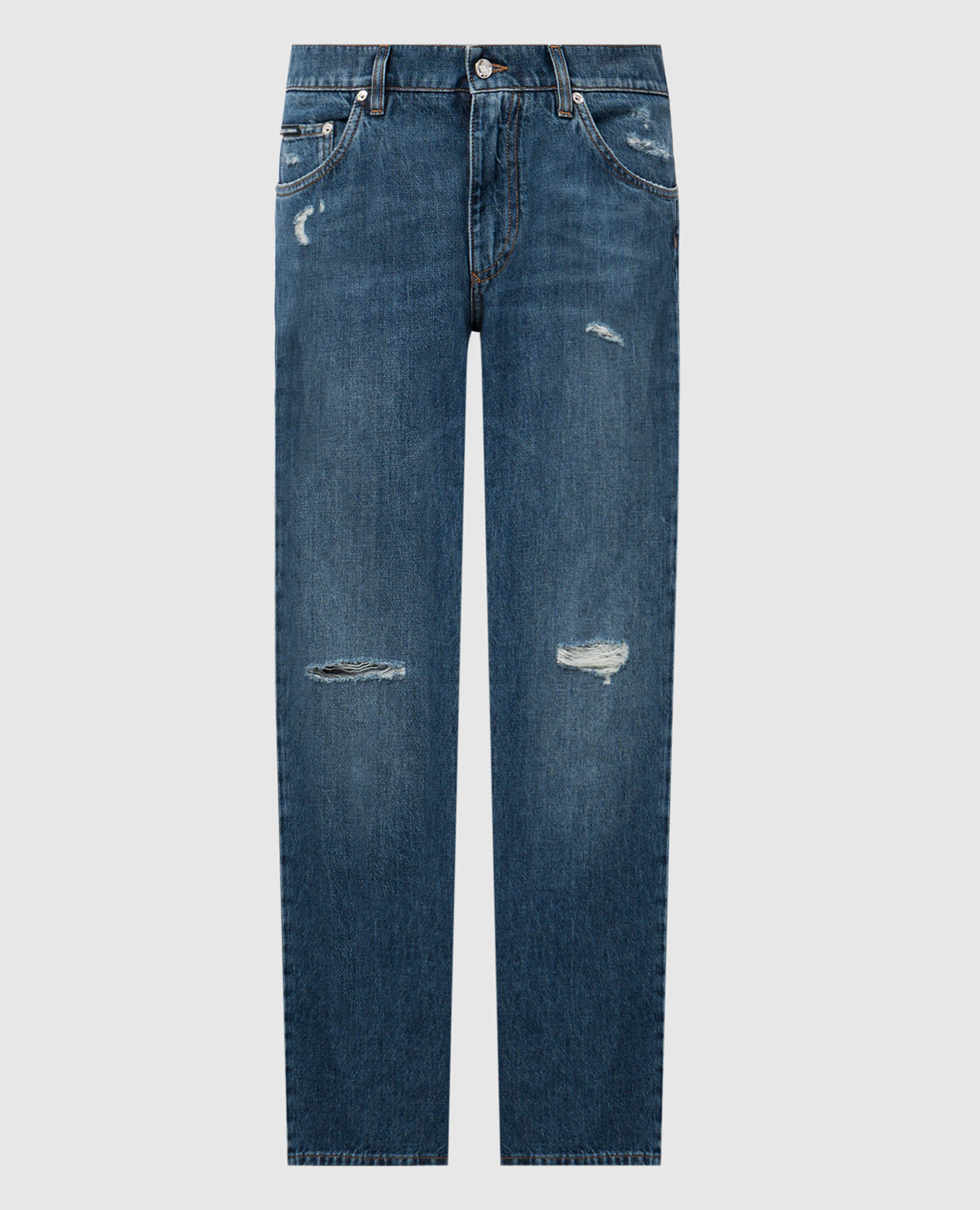 Blue jeans with holes Dolce&Gabbana