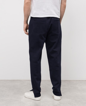 Brunello Cucinelli Blue joggers MW8633315G