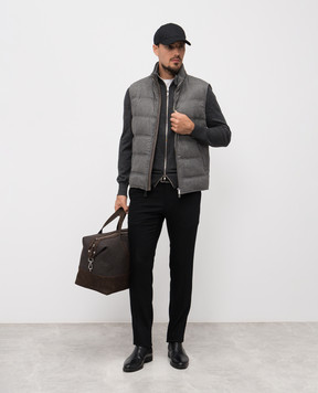 Marco Pescarolo Nisida Pantalon Luxe - Laine/Cachemire - Taille 31 - Neuf Avec étiquettes - Fabriqué En Italie Cachemire Italie