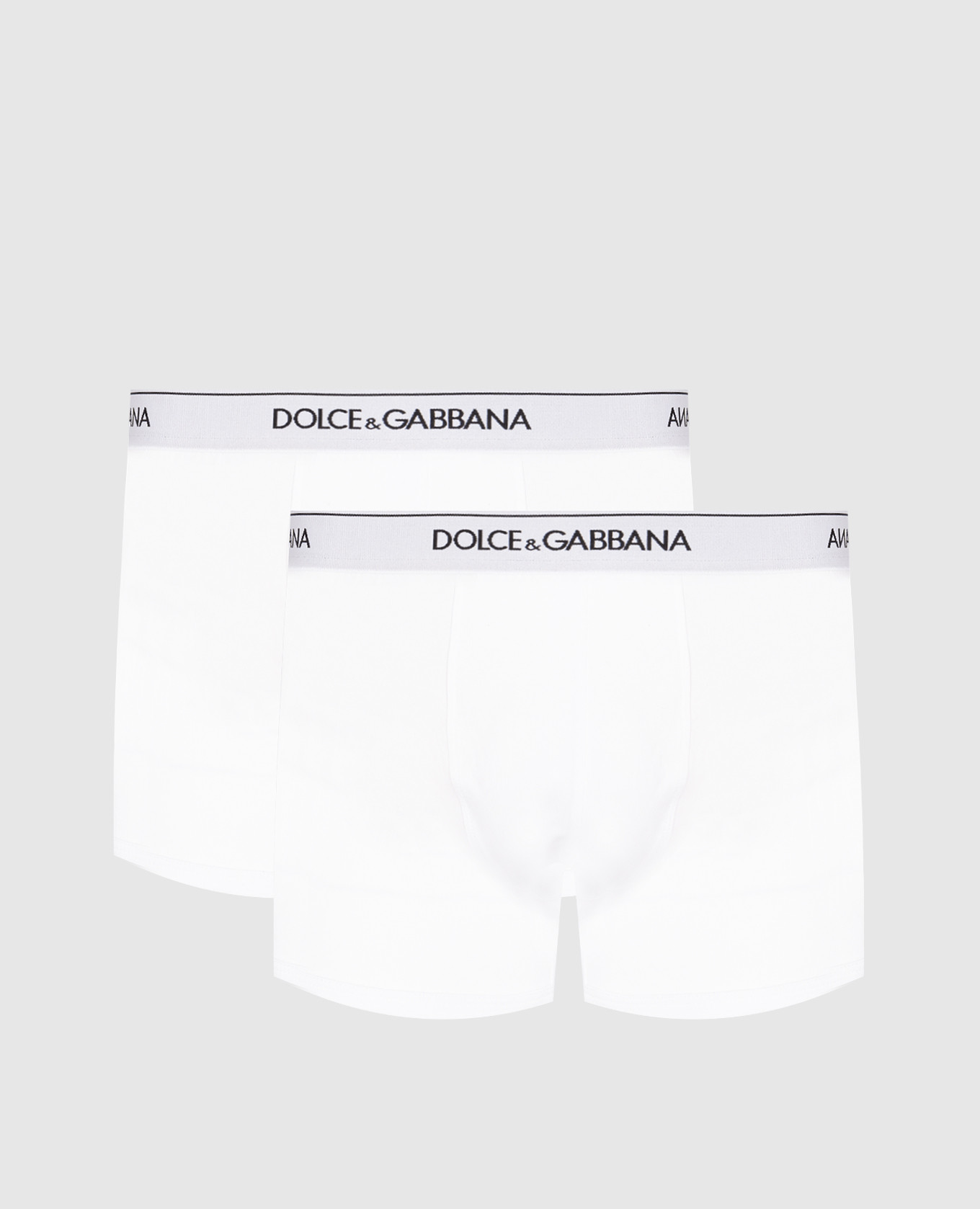 

Set of white boxer briefs with logo Dolce&Gabbana