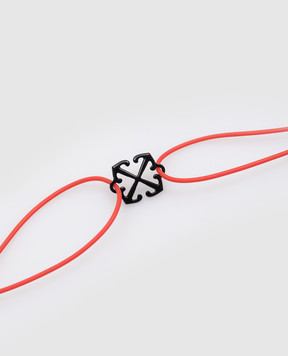 Off-White Red Arrow bracelet OMOA10AC99MET001