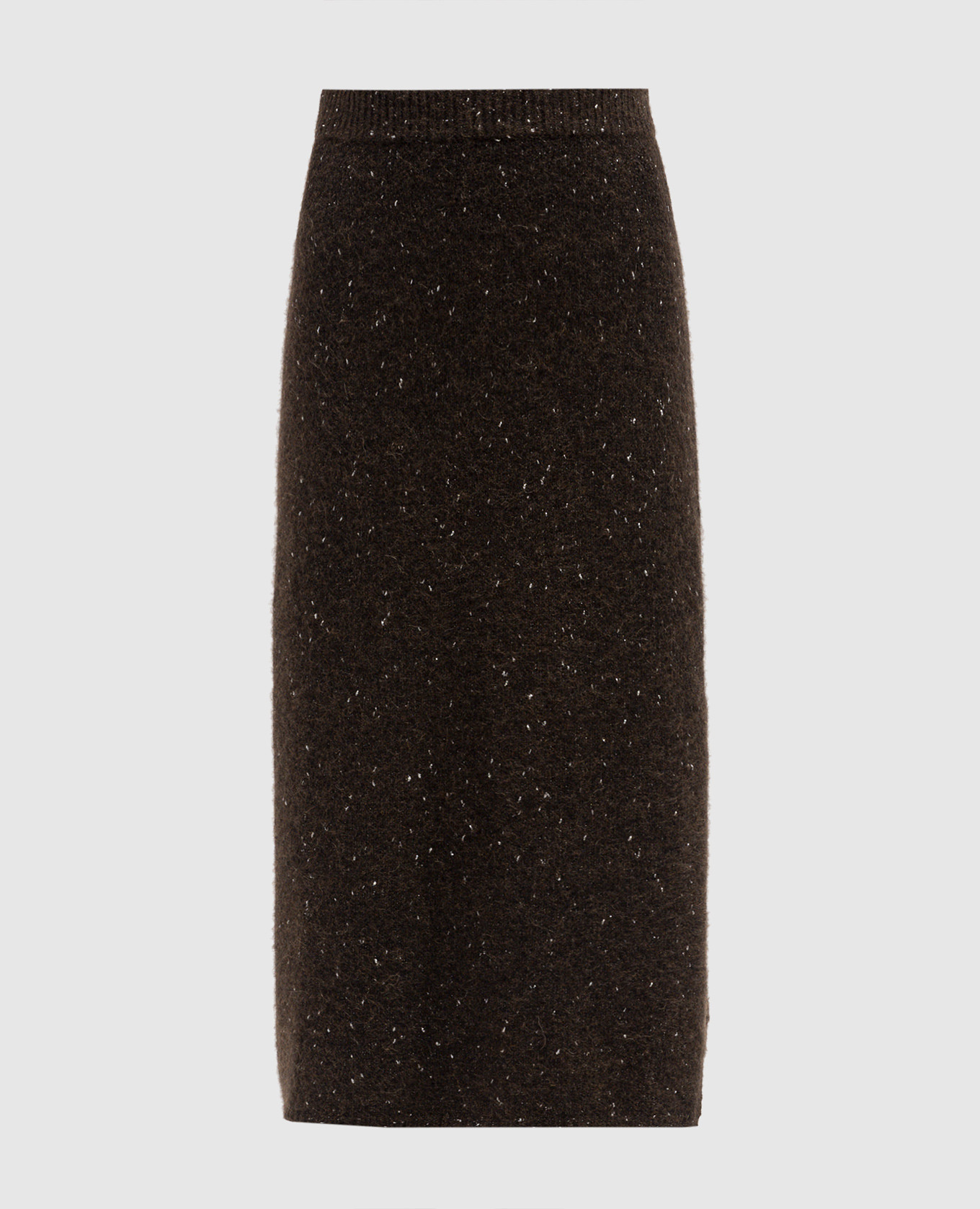 

Brown skirt with wool and lurex Peserico