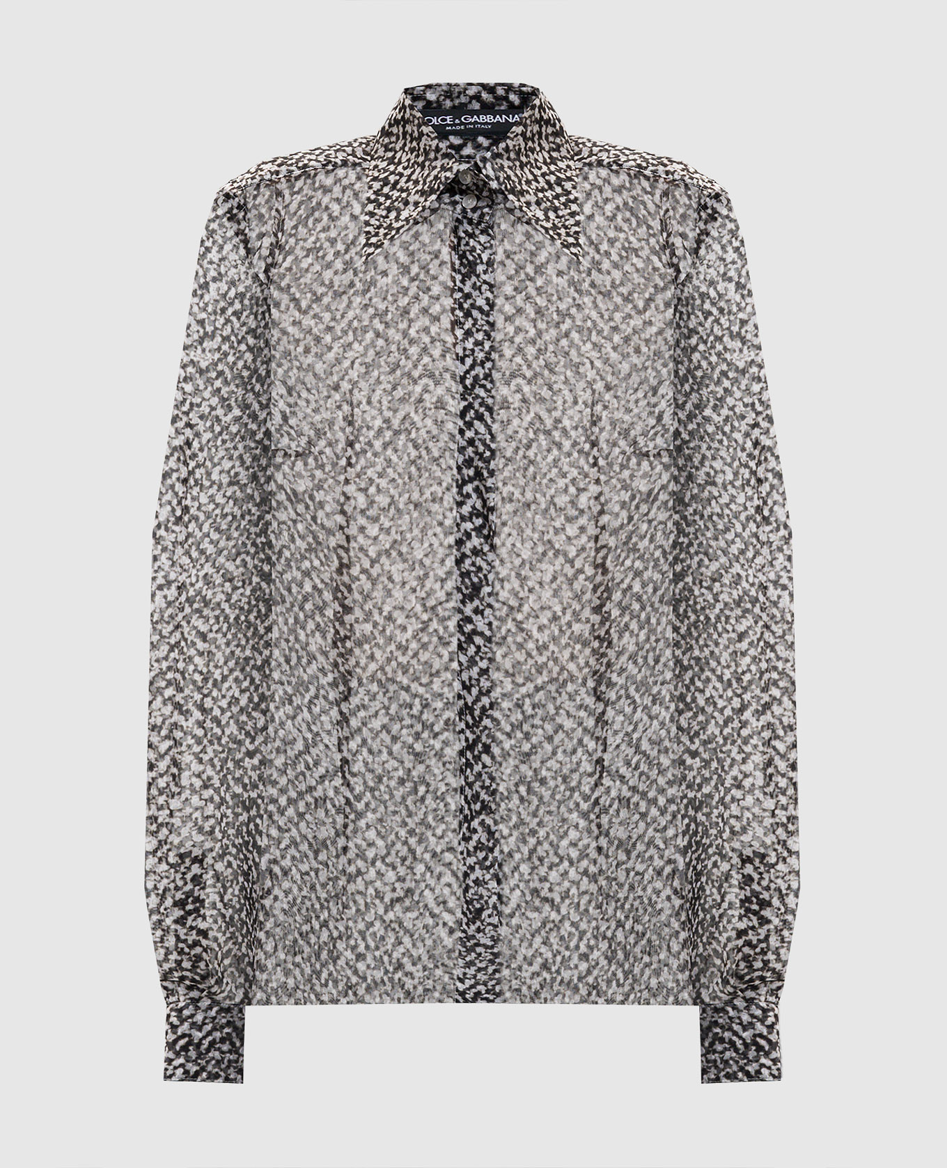 

Printed silk blouse Dolce&Gabbana, White