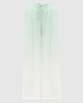 Casablanca White pants with gradient effect WPF25TR34001