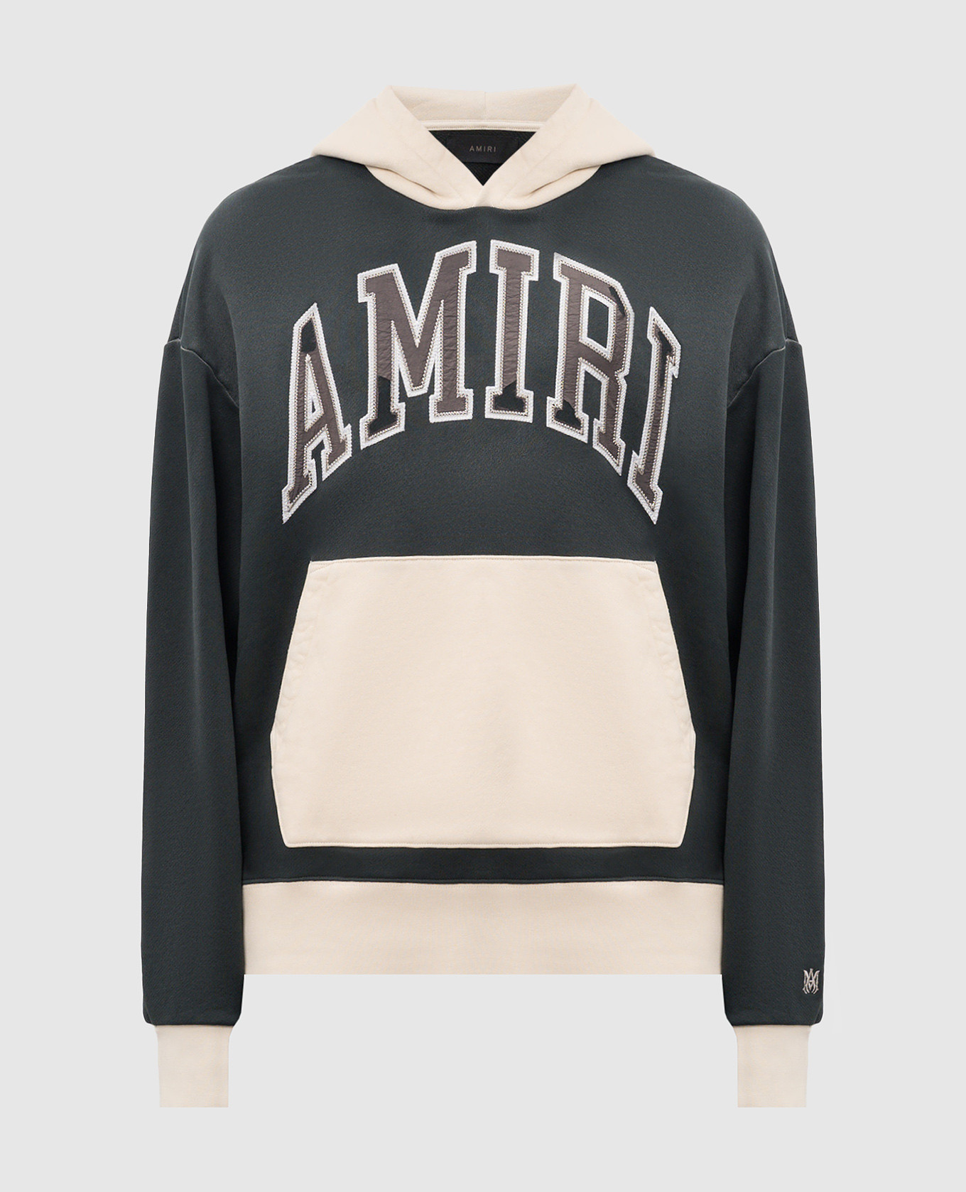 

Gray VINTAGE hoodie with logo AMIRI, Серый