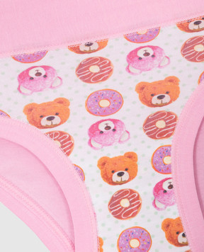 RiminiVeste Emy Bimba baby pink panties with print B2853