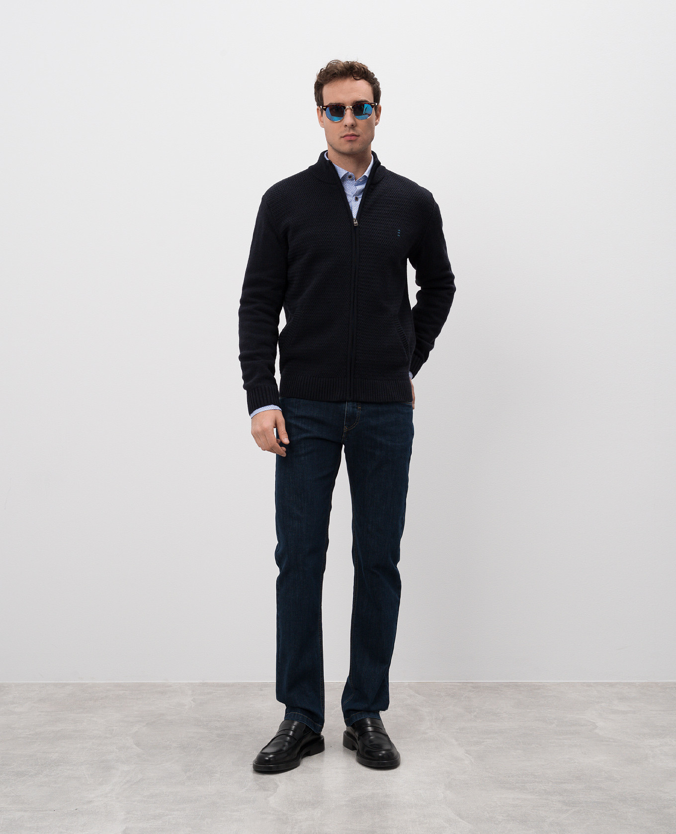 

Blue patterned shirt Florentino