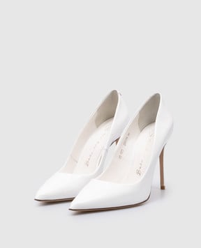 Babe Pay Pls White patent leather shoes 2011190100